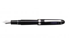 PIÓRO WIECZNE PLATINUM 3776 CENTURY RHODIUM BLACK DIAMOND CT