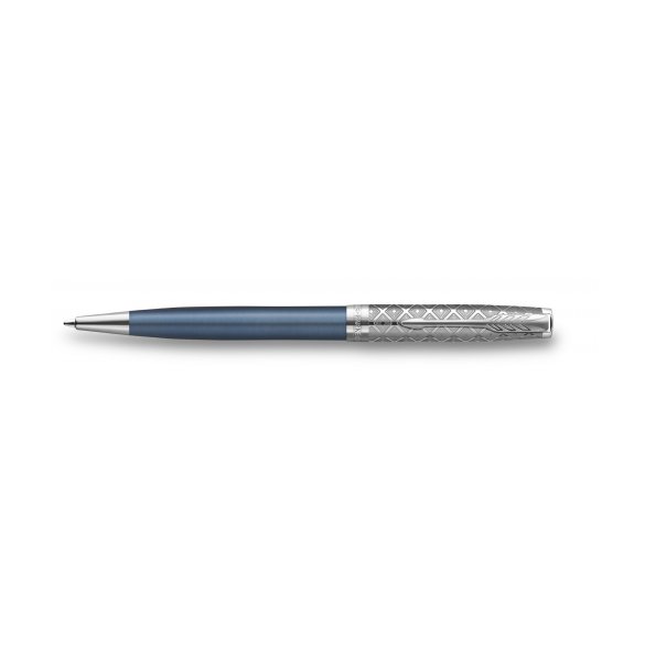 DŁUGOPIS PARKER SONNET METAL & BLUE CT