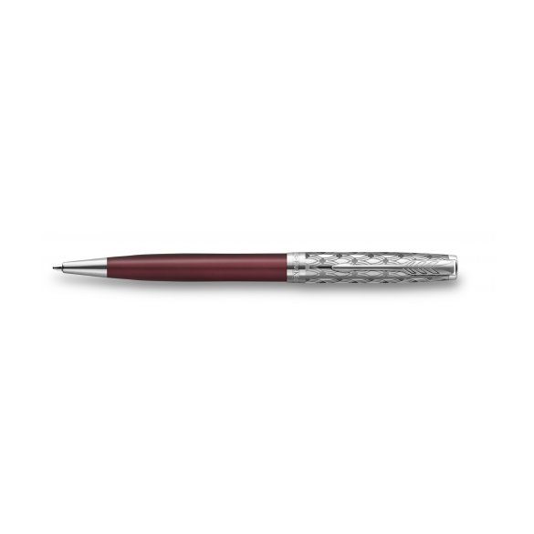DŁUGOPIS PARKER SONNET METAL & RED CT