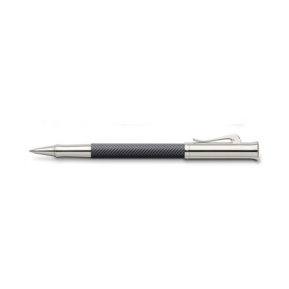 ROLLER GRAF VON FABER-CASTELL GUILLOCHE CISELE ANTHRACITE