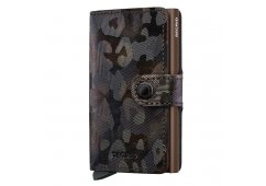 PORTFEL SECRID RFID MINIWALLET JUNGLE BROWN