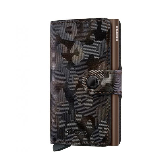 PORTFEL SECRID RFID MINIWALLET JUNGLE BROWN