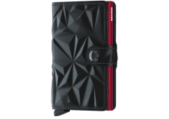 PORTFEL SECRID RFID MINIWALLET PRISM BLACK-RED