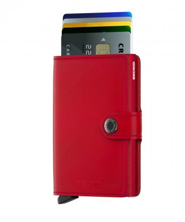 PORTFEL SECRID RFID MINIWALLET ORIGINAL RED