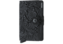 PORTFEL SECRID MINIWALLET ORNAMENT BLACK