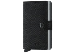 PORTFEL SECRID RFID MINIWALLET RANGO BLACK SILVER