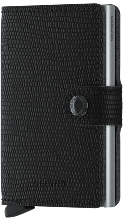 PORTFEL SECRID RFID MINIWALLET RANGO BLACK SILVER