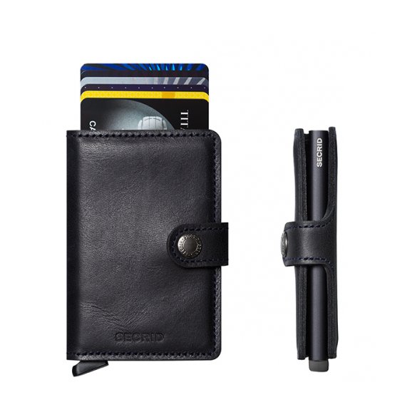 PORTFEL SECRID RFID MINIWALLET VINTAGE BLACK