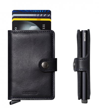 PORTFEL SECRID RFID MINIWALLET VINTAGE BLACK