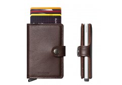 PORTFEL SECRID RFID MINIWALLET ORIGINAL DARK BROWN 