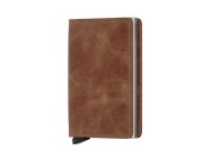 PORTFEL SECRID RFID SLIMWALLET VINTAGE COGNAC