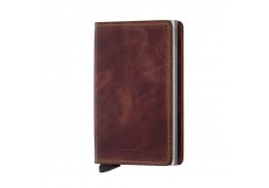 PORTFEL SECRID RFID SLIMWALLET VINTAGE BROWN