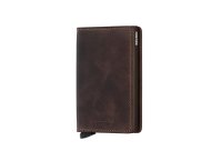 PORTFEL SECRID RFID SLIMWALLET VINTAGE CHOCOLATE
