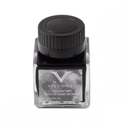 ATRAMENT VISCONTI GREY OLD VINEYARD WITH PEASANT WOMAN