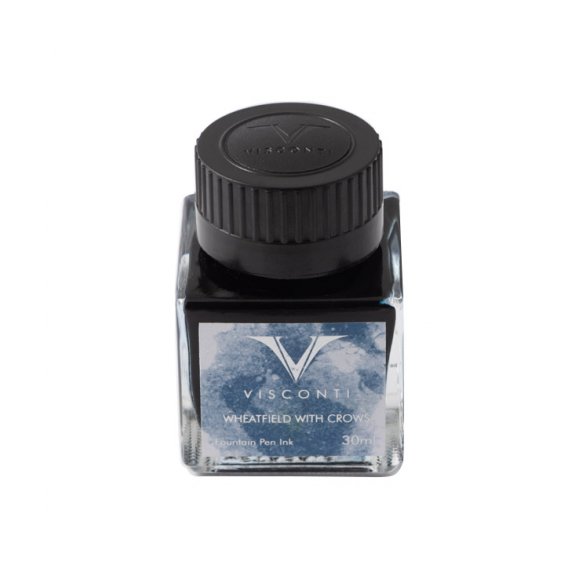 ATRAMENT VISCONTI BLUE WHEATFIELD WITH CROWS