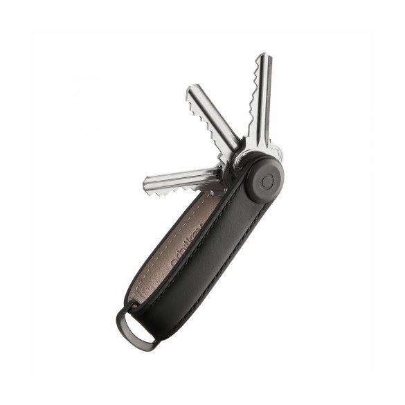 Skórzane etui na klucze Orbitkey 2.0 Black / Black
