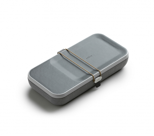Przenośny organizer z bezprzewodową ładowarką Orbitkey Nest- Szary