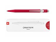 DŁUGOPIS CARAN D'ACHE 849 COLORMAT-X CZERWONY W PUDEŁKU
