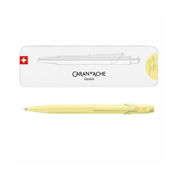 DŁUGOPIS CARAN D'ACHE 849 CLAIM YOUR STYLE 4 ICE LEMON EDYCJA LIMITOWANA 