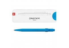 DŁUGOPIS CARAN D'ACHE 849 CLAIM YOUR STYLE 4 AZURE BLUE EDYCJA LIMITOWANA 