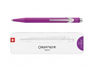 DŁUGOPIS CARAN D'ACHE 849 COLORMAT-X FIOLETOWY W PUDEŁKU