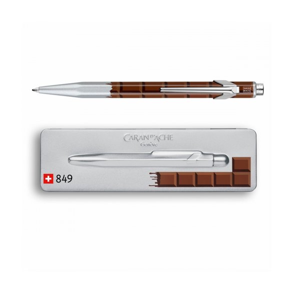 DŁUGOPIS CARAN D'ACHE 849 Totally Swiss Pop Line Chocolate