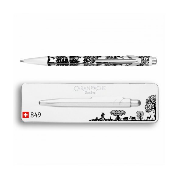 DŁUGOPIS CARAN D'ACHE 849 Totally Swiss Pop Line PAPER CUT z ETUI