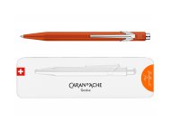 DŁUGOPIS CARAN D'ACHE 849 COLORMAT-X POMARAŃCZOWY W PUDEŁKU