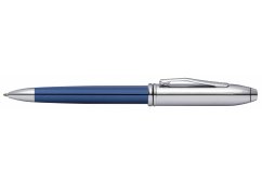 DŁUGOPIS CROSS TOWNSEND NIEBIESKI CHROM CT