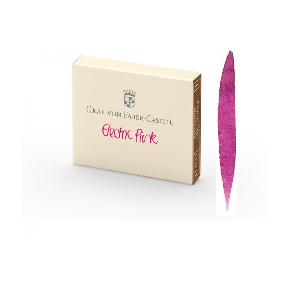 NABOJE GRAF VON FABER CASTELL ELECTRIC PINK