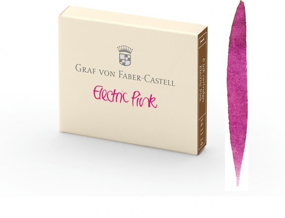 NABOJE GRAF VON FABER CASTELL ELECTRIC PINK