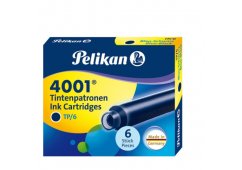 NABOJE PELIKAN NIEBIESKIO-CZARNE KRÓTKIE