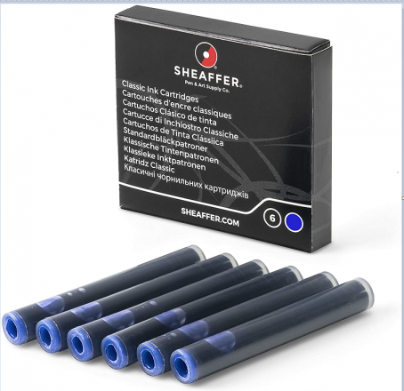 NABOJE SHEAFFER NIEBIESKIE