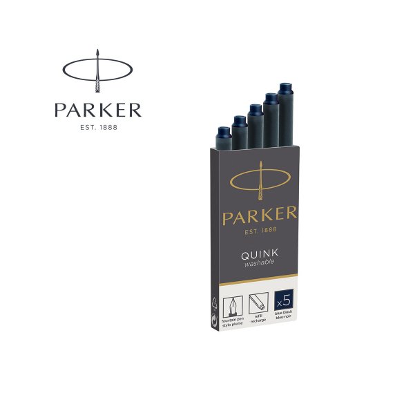 NABOJE PARKER NIEBIESKIO-CZARNE STANDARD
