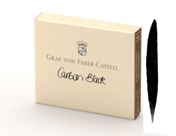 NABOJE GRAF VON FABER-CASTELL CARBON BLACK