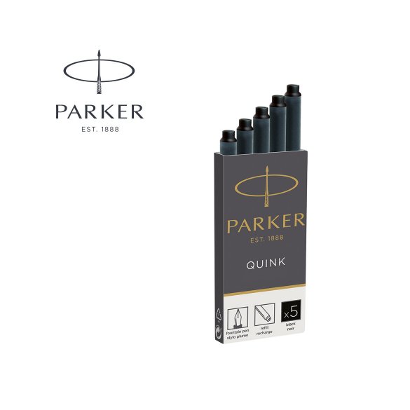 NABOJE PARKER CZARNE STANDARD