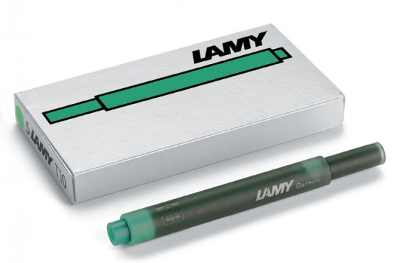 NABOJE LAMY ZIELONE