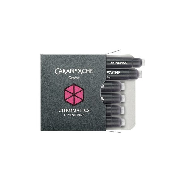NABOJE CARAN D'ACHE CHROMATICS DIVINE PINK