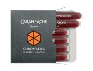 NABOJE CARAN D'ACHE CHROMATICS ELECTRIC ORANGE