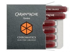 NABOJE CARAN D'ACHE CHROMATICS ELECTRIC ORANGE