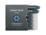 NABOJE CARAN D'ACHE CHROMATICS MAGNETIC BLUE