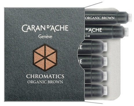 NABOJE CARAN D'ACHE CHROMATICS ORGANIC BROWN