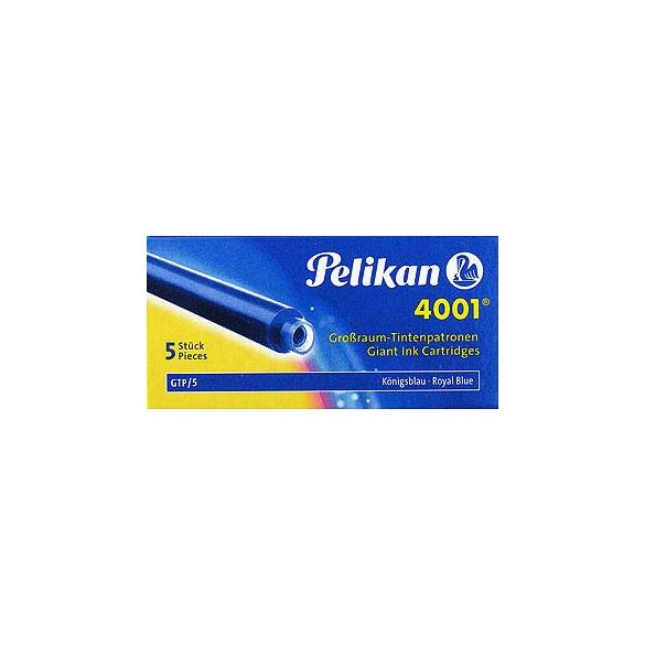 NABOJE PELIKAN DŁUGIE NIEBIESKIE