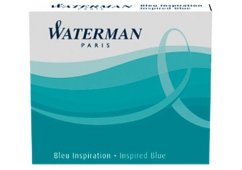 NABOJE MINI WATERMAN TURKUSOWE