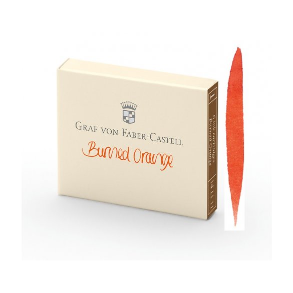NABOJE GRAF VON FABER CASTELL POMARAŃCZOWE ORANGE