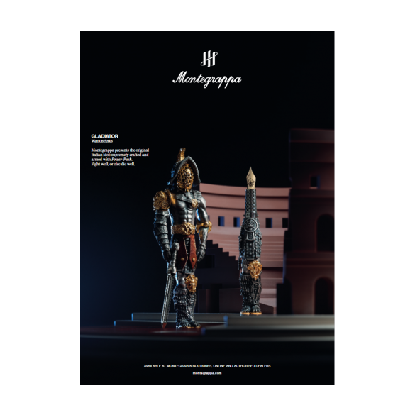 PIÓRO WIECZNE MONTEGRAPPA GLADIATOR EDYCJA LIMITOWANA M