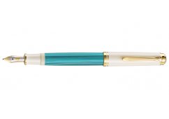 PIÓRO PELIKAN SOUVERÄN M600 TURKUSOWO-BIAŁY