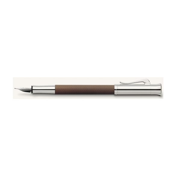 PIÓRO WIECZNE GRAF VON FABER-CASTELL GUILLOCHE COGNAC